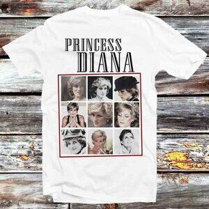 Selfie Collage Lady Princess Diana Homage shirt retro tee